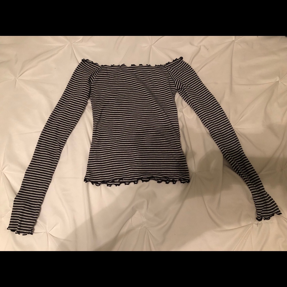 Off the shoulder shirt